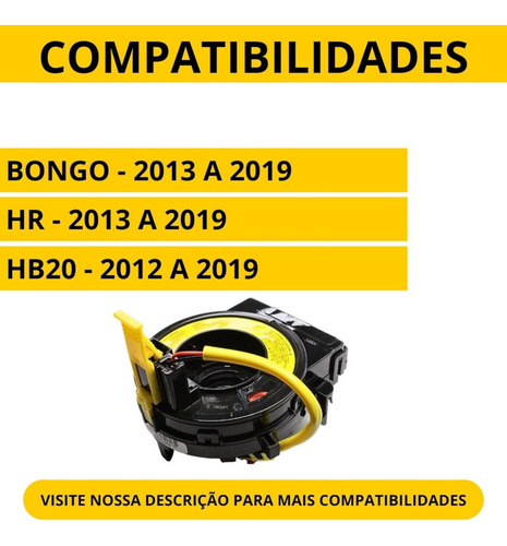 Cinta Airbag Hard Disk Hb20 Hb20s Hr 2013 A 2017 93490-2u000