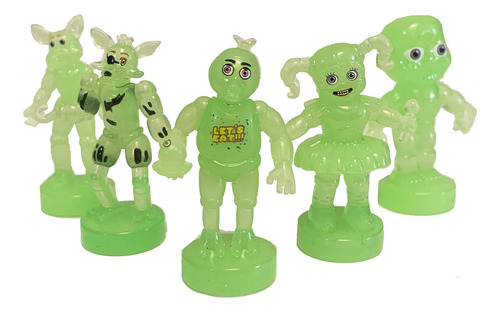 21 Pzas Coleccionables Five Nights At Freddys Vuala Original