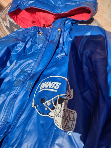 Chamarra Nfl Gameday Original Hombre Xl Giants Impermeable (Usado)
