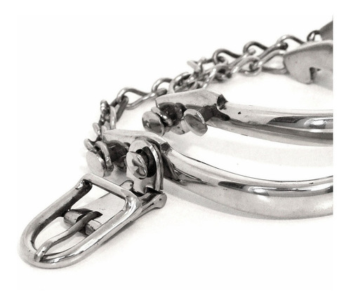 Espora Cavalo Vaquejada Quarto De Milha Abvaq Abqm Inox