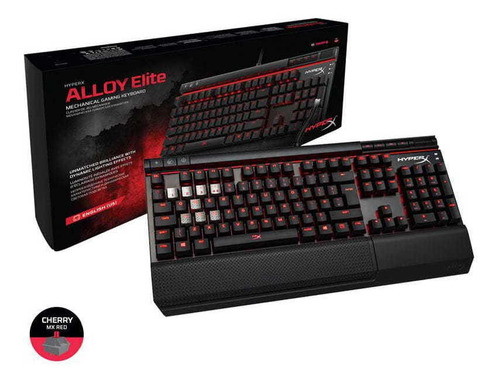 Teclado Gamer Hyperx Us/r2 Mecanico Alloy Elite Nf-e