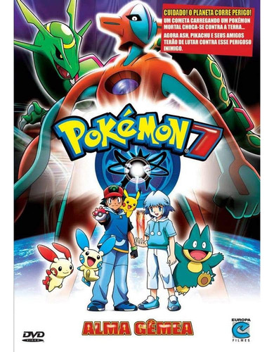 Pokemon 7 Alma Gemea Dvd Original Lacrado