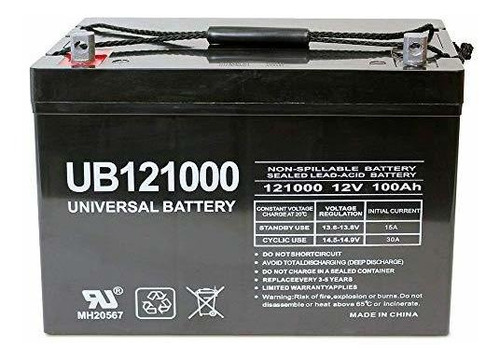 Batería Agm Vrla Ciclo Profundo 12v 100ah - Es