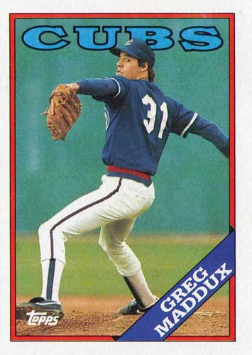 Mlb Greg Maddux - Topps 1988 # 361