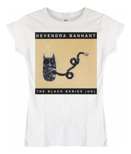 Polera Mujer Devendra Banhart The Black Babies Rock Abominat