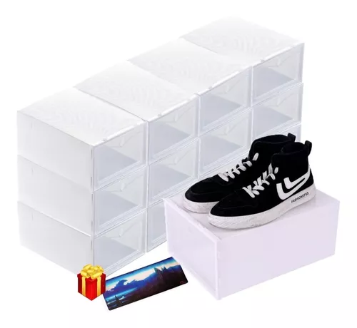 Comprar 12 cajas de zapatos apilables tamaño medio AQUÍ