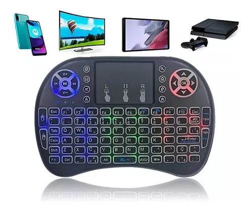 Comprar Mini Teclado Controle Sem Fio Para SmartTv Tv box Pc