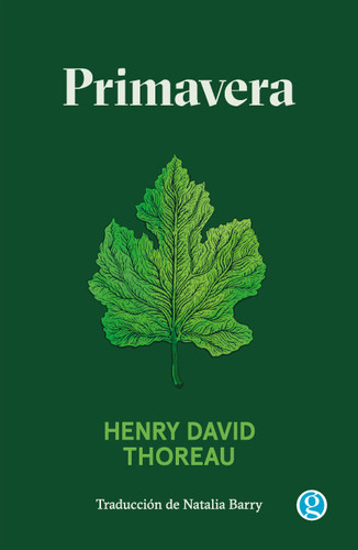 Libro Primavera - Thoreau, Henry David