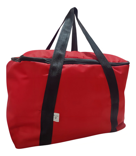 Bolsa Térmica 40 Litros Reforçada Camping/ Pesca Vermelha