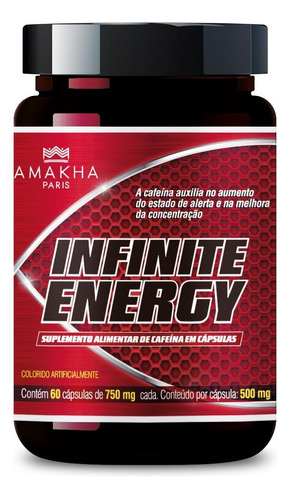 Complemento alimenticio con cafeína Infinite Energy - Amakha Paris