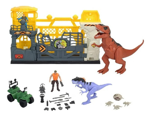 Kid Connection Dinosaur Mega Play Set Con Luces Y Sonidos