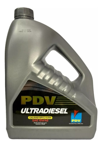 Lubricante 15w40 Ultradiesel 3,48lt Pdv.