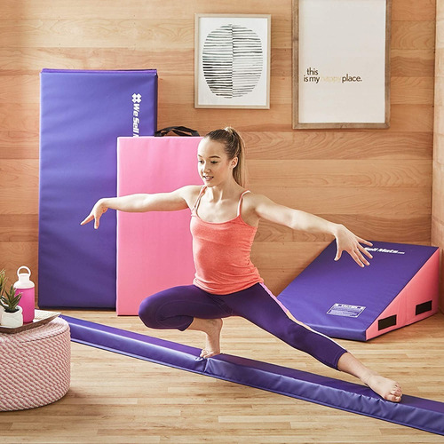 Imagen 3 de 3 de Viga Plegable De Balance Gimnasia Para Piso - 2.75mts
