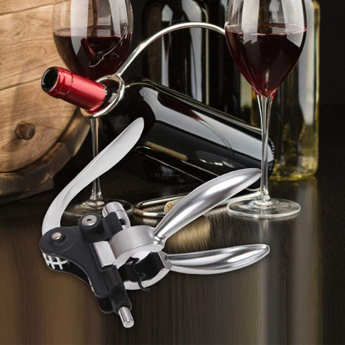 Abridor De Botellas De Vino Con Forma De Conejo, Sacacorchos