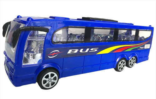 Micro Colectivo Bus A Friccion 25cm Orignal Nvo 1818 Bigshop