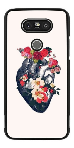 Funda Para LG G5 Se G6 Plus G7 Corazon Tumblr Moda Flores