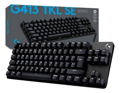 Teclado Logitech G413 Se Blacklight Black (920-010433)