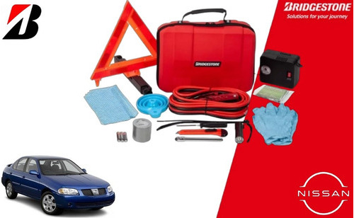 Kit De Emergencia Seguridad Auto Bridgestone Sentra 2001