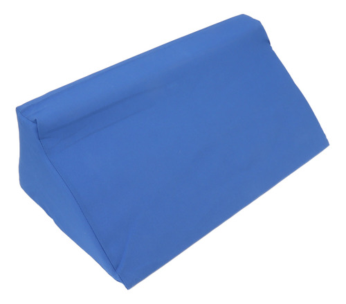 Soporte De Almohada De Posicionamiento Azul Con Cremallera O