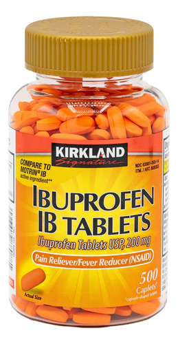 Ibuprofeno Kirkland Ibuprofen Ib Usp,200mg De 500 Tabetas