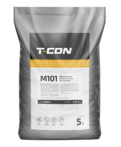 Microcemento M101 Para Piso 5kg 