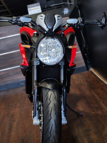 Imagen 5 de 25 de Moto Mv Agusta Dragster 800 Rosso Rojo Mate