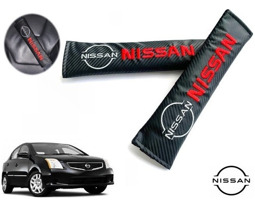 Par Almohadillas Cubre Cinturon Nissan Sentra 2012