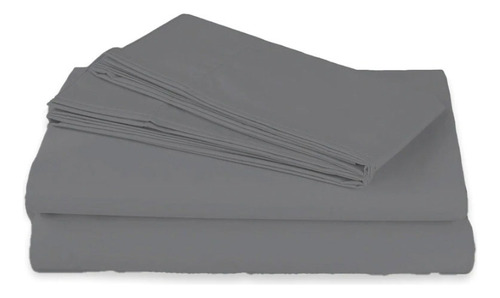 Sabanas + Almohada King Size Dicasa Ultra 2-pack Grey