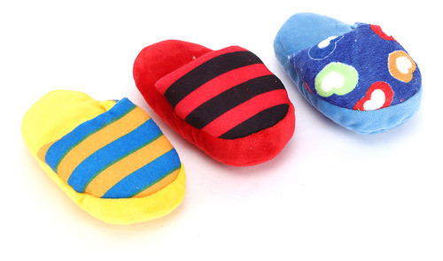 Juguete De Peluche Para Perros, 3 Piezas, Con Forma De Pantu