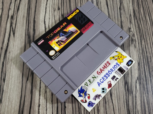 Top Gear P/ Super Nintendo + Garantia!!!!!