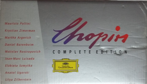 Chopin Complete Edition Boxset Con 17 Cds Y Libro Seminuevo