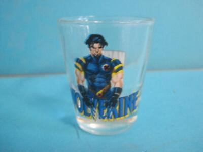 Awesome Marvel Wolverine 2003 Shot Glass 2.5  Clear Glas Llh