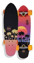Comprar Redo Skateboard Co. Monopatín 26 Mini Branson - Sunset Palm Naranja Plata