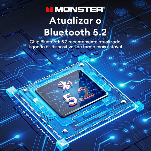 Auriculares Inalámbricos Bluetooth Monster Xkt09