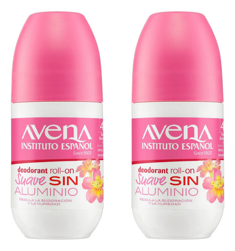 Instituto Español Avena Desodorante Suave, Roll-on Antitra