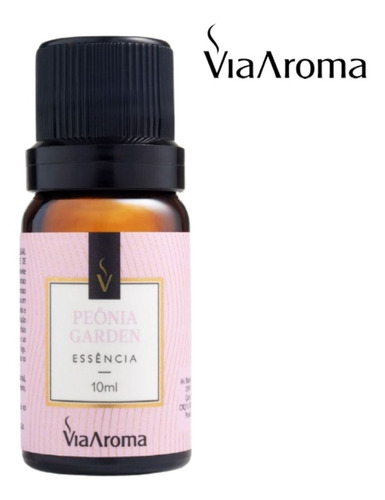 Imagem 1 de 1 de Essência Aromática Peônia Garden 10 Ml Via Aroma Difusor