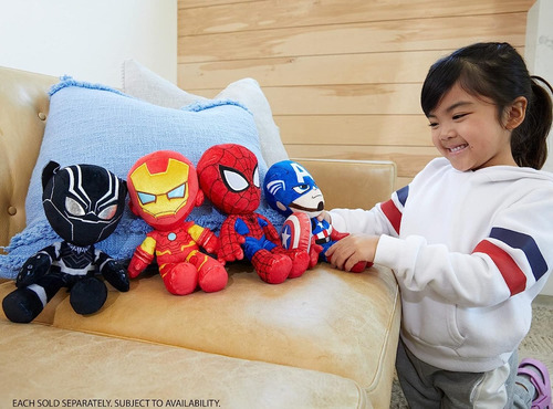 Avengers Marvel Pantera Negra Peluche 20cm Mattel Original