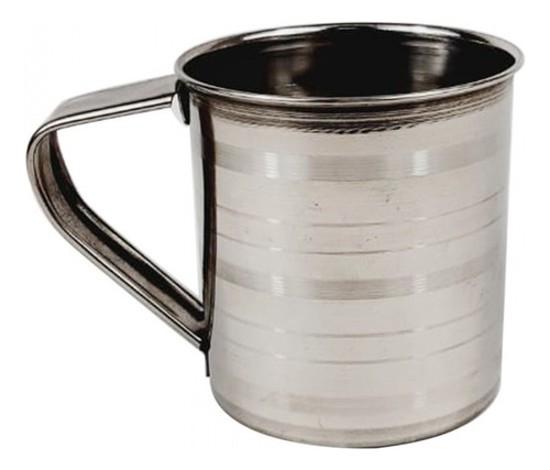 Imagen 1 de 1 de Taza Con Asa De Acero Inoxidable