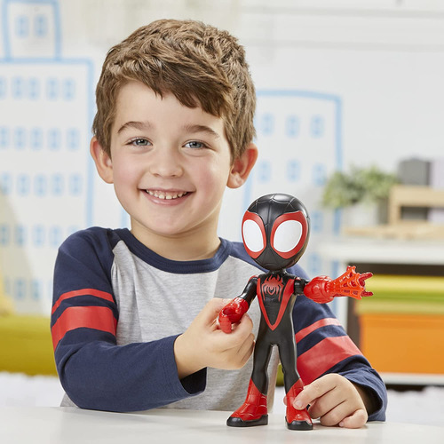 Muñeco Spider-man De Miles Morales, 22 Cm, F3988 Hasbro
