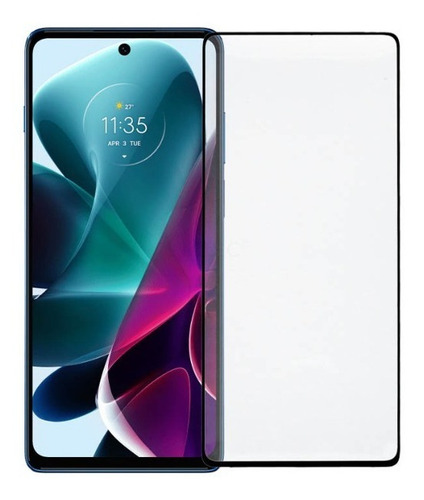 Vidrio Templado Full Cover 9d Para Motorola Moto Edge 30 Pro