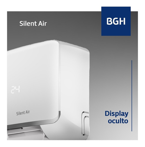 Aire Acondicionado Split Bgh 3450w 2967 Frigorías Frío Calor Blanco