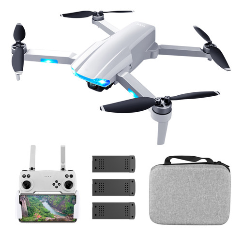 Drone Rc Con Cámara 8k Gps 5gwifigrey-3 Batería 