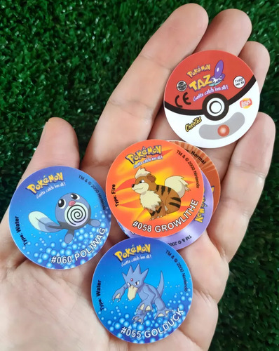 Tazos Pokémon, 160 Tazos Colección