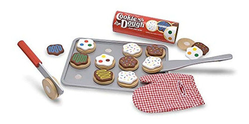 Melissa & Doug, Set Para Cortar Y Hornear Galletas., Anaranj