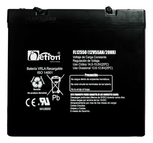 comprar Batería Netion Agm 12v\u002F55ah Libre De Mantenimiento