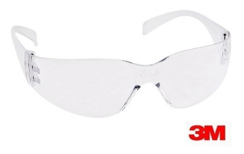 Óculos Seg 3m Virtua Incolor Anti Emba/risco 15649 Cx C/ 5