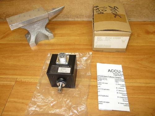 Accucoder 711-0 *new* Incremental Shaft Encoder 16 C Ccw