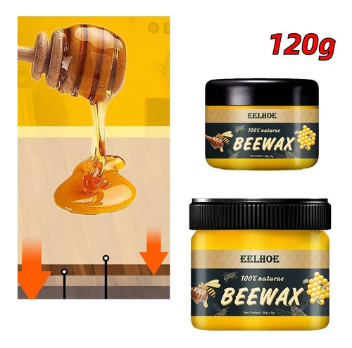 Esmalte Para Madera Beeswax Pulidor De Cera De Abejas 120 G