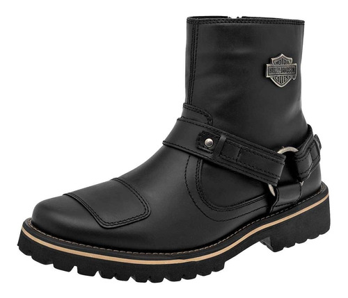 Bota Hombre Harley Davidson Gibraltar Negro 110-000