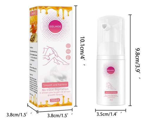 Esencia De Plantas Para Eliminar Piernas Y Axilas, 30 Ml, 3